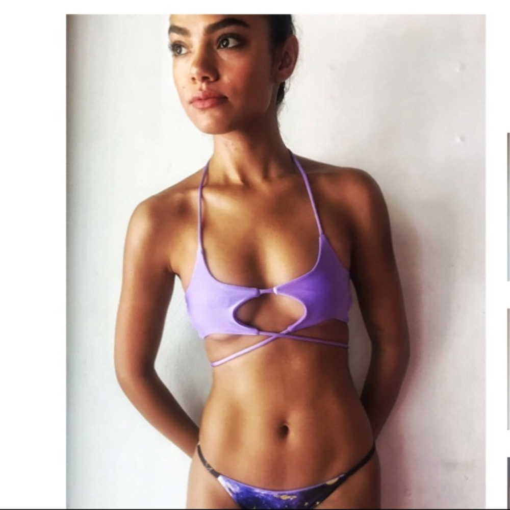 NWT Lali and Layla stella bikini top
